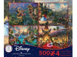 Thomas Kinkade Disney 4 In 1 #4