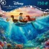 Kinkade - Little Mermaid 750Pc -GAMES WORLD Sales 021081291873