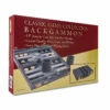 Backgammon Grey 15Inch -GAMES WORLD Sales 025766380159