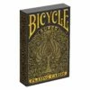 Aureo Black - Bicycle Playing Cards -GAMES WORLD Sales 073854094099