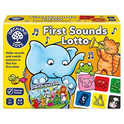 First Sounds Lotto 3 First Sounds Lotto