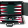 15inch Leather - Green - Backgammon - Dal Rossi -GAMES WORLD Sales 15inch leather green backgammon dal rossi