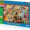 1980s Shopping Basket 1000pc - Gibsons -GAMES WORLD Sales 1980sShoppingBasket1000pc Gibsons