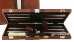Backgammon- 15Inch Vinyl- Brown