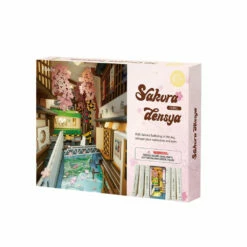 SAKURA DENSYA - DIY BOOKENDS KIT - ROBOTIME