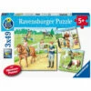 Ravensburger A Day At The Stables Puzzle 3x49pc -GAMES WORLD Sales 4005556051298
