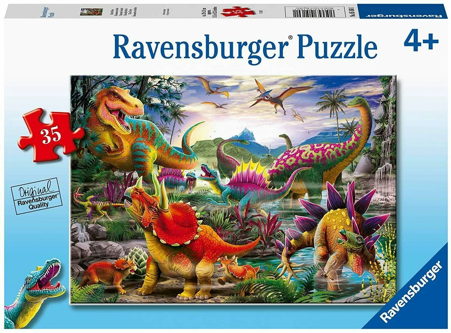 Ravensburger T-Rex Terror Puzzle 35pc 3 Ravensburger T-Rex Terror Puzzle 35pc