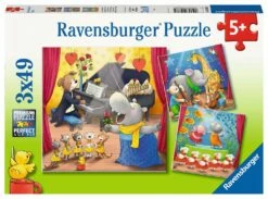 Ravensburger Animals On Stage 3x49pc