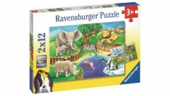 Ravensburger Animals In The Zoo Puzzle 2x12pc