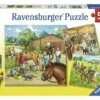 Ravensburger A Day With Horses Puzzle 3x49pc -GAMES WORLD Sales 4005556092376