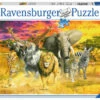 Ravensburger African Animals Puzzle 500Pc -GAMES WORLD Sales 4005556147243