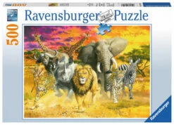 Ravensburger African Animals Puzzle 500Pc