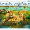 Ravensburger Lions In The Savannah Puzzle 500pc 1 Ravensburger Lions In The Savannah Puzzle 500pc -GAMES WORLD Sales 4005556165841