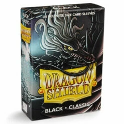 Japanese Classic Black Sleeves - Dragon Shield - Box 60