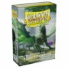 Forest Green Matte - Japanese Sleeves - Box 60 Dragon Shield -GAMES WORLD Sales 5706569111564