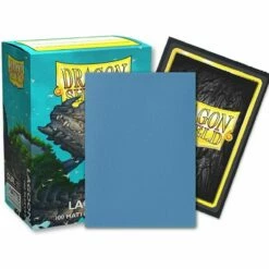 63x88 Lagoon Blue DUAL MATTE Sleeves - Dragon Shield - Box 100