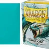 63x88 Turquoise Sleeves - Dragon Shield - Box 100 -GAMES WORLD Sales 63x88 turquoise sleeves dragon shield box 100