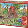 Farmyard Folly - Doodletown 1000pc -GAMES WORLD Sales 71w8UjW8vfL. AC UF894 1000 QL80