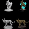 Wizkids Blink Dogs - D&D Nolzurs Marvelous Unpainted Minis -GAMES WORLD Sales 72568 blinkdogs