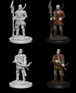 Wizkids Town Guards - Pathfinder Deep Cuts Unpainted Miniatures