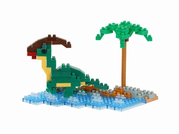 Waterside Parasaurolophus - Nanoblock 3 Waterside Parasaurolophus - Nanoblock
