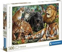 Clementoni 500pce - Wild Cats