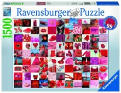 Ravensburger 99 Beautiful Red Things Puzzle 1500pc