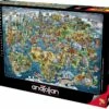 Eurographics 3000P Wonderful World Map 2 Eurographics 3000P Wonderful World Map -GAMES WORLD Sales ANA4923