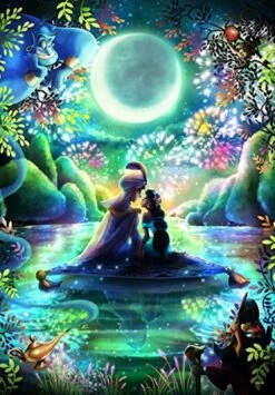 Aladdins Connected At Heart Puzzle 500 Pieces - Tenyo Puzzle Disney