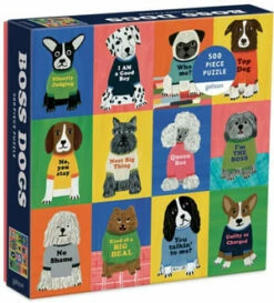 Boss Dogs - 500pc Galison