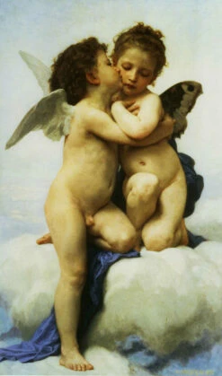 Clementoni Bouguereau - Cupid And Psyche As Children 500 Pce
