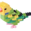 Budgerigar Green Opaline *NEW* - Nanoblock -GAMES WORLD Sales BudgerigarGreenOpaline Nanoblock