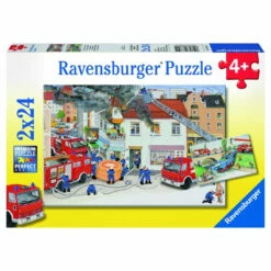 Ravensburger Busy Fire Brigade Puzzle 2x24pc