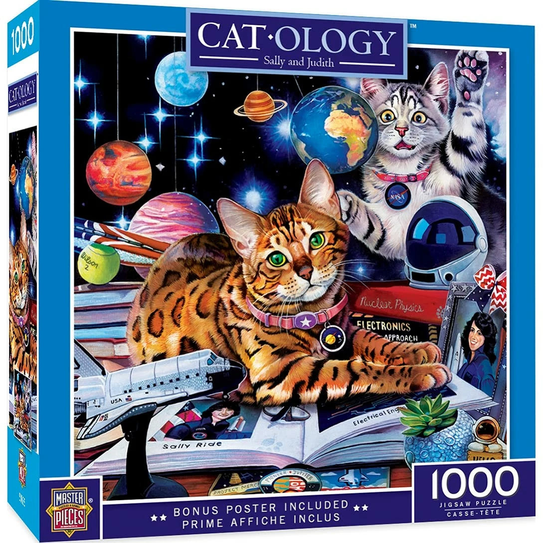 Cat-ology Sally And Judith Puzzle 1000 Pieces Masterpieces Puzzle 3 Cat-ology Sally And Judith Puzzle 1000 Pieces Masterpieces Puzzle