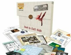 Death By Chefs Knife - Murder Mystery Case Files