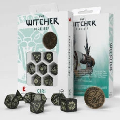 Ciri- The Zireael - The Witcher Dice Set
