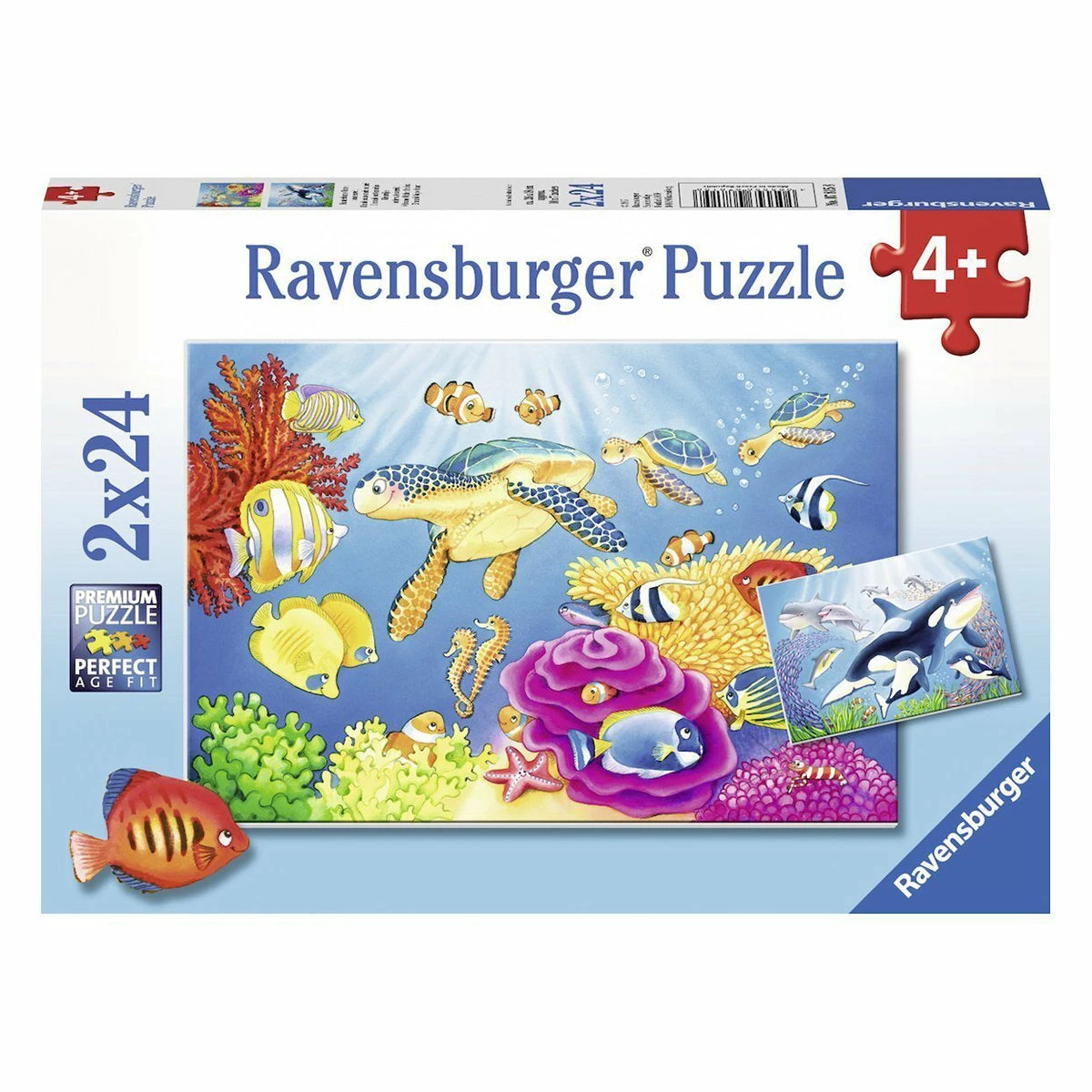 Ravensburger Colourful Underwater World Puzzle 2x24pc 3 Ravensburger Colourful Underwater World Puzzle 2x24pc