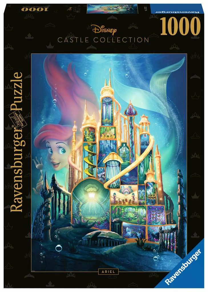 Ravensburger Disney Castles: Ariel 1000pc 3 Ravensburger Disney Castles: Ariel 1000pc