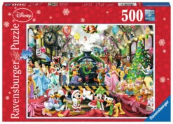 Ravensburger Disney Christmas Train Puzzle 500pc
