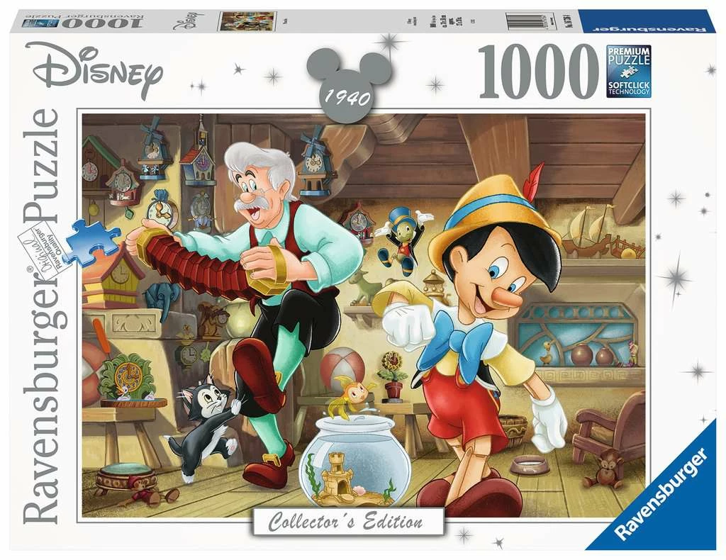 Ravensburger Pinocchio 1940 - Disney Moments Collectors Puzzle 3 Ravensburger Pinocchio 1940 - Disney Moments Collectors Puzzle