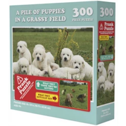 Doing Things Puppies Prank Puzzle 300 Pieces