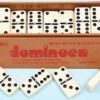 Double 6 Wooden Box Urea Pieces - Dominoes