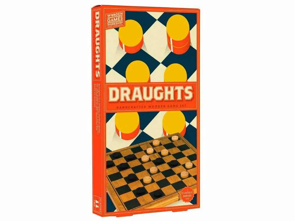 Draughts - Wooden Games Workshop 3 Draughts - Wooden Games Workshop