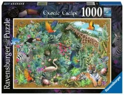 Ravensburger Exotic Escape Puzzle 1000pc