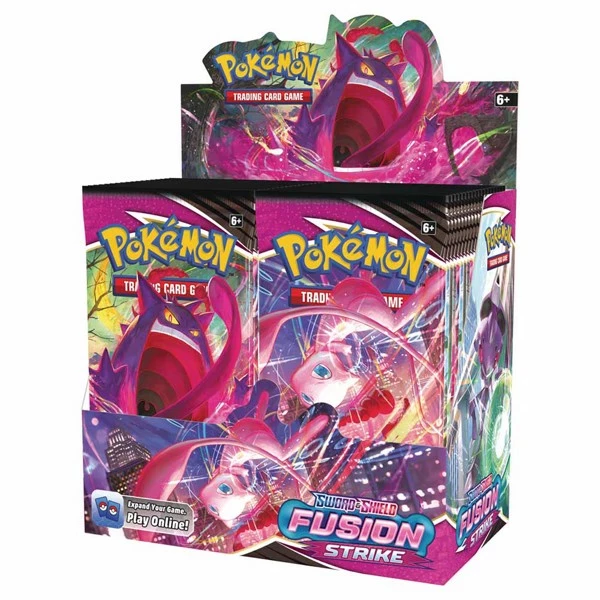 Fusion Strike - Sword And Shield Booster Box - Pokemon TCG 3 Fusion Strike - Sword And Shield Booster Box - Pokemon TCG