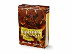 Japanese Classic Crimson Sleeves - Dragon Shield - Box 60