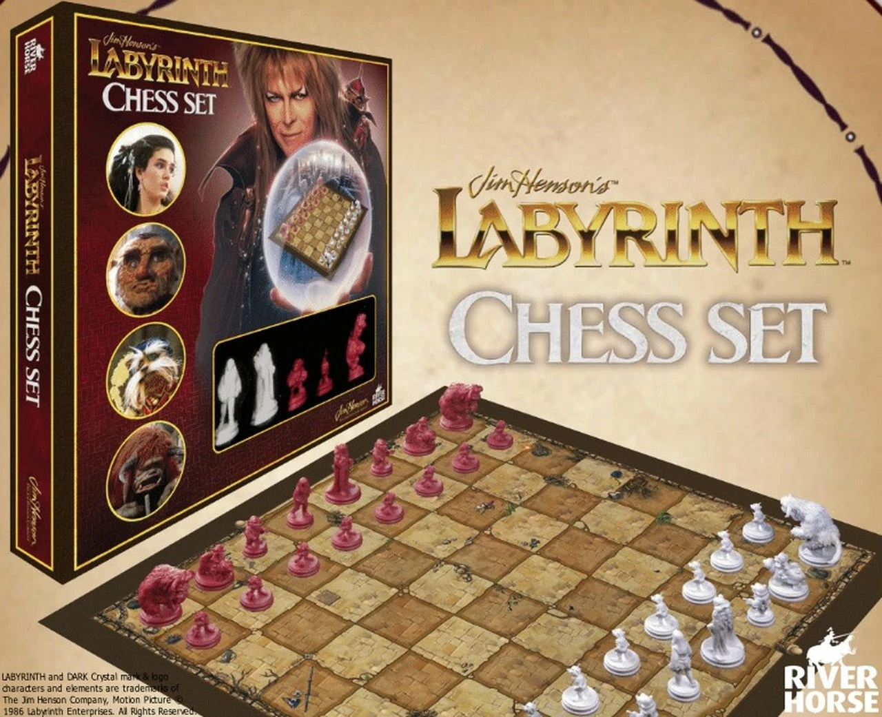 Chess Set - Jim Henson Labyrinth 4 Chess Set - Jim Henson Labyrinth - Image 2