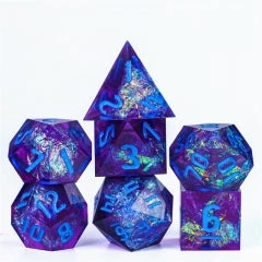 Magic Aura Sharp PURPLE - Games World Dice 3 Magic Aura Sharp PURPLE - Games World Dice