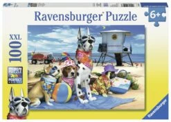 Ravensburger No Dogs On The Beach Puzzle 100pc