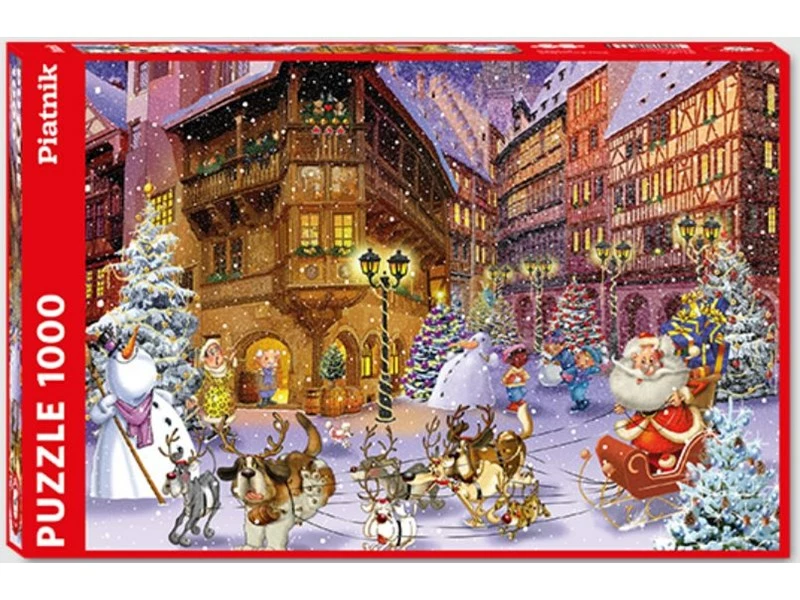 Ruyer, Christmas Village 1000pc 3 Ruyer, Christmas Village 1000pc